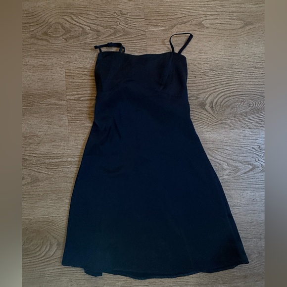 Urban Outfitters Blue Spaghetti Strap Mini Sundress - Picture 3 of 4